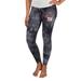 Women's Concepts Sport Black New York Giants Burst Tie Dye Leggings