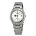 Women's Silver Notre Dame Fighting Irish Eco-Drive Stainless Steel Watch