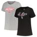 Women's Profile Black/Heather Gray St. Louis Cardinals Plus Size T-Shirt Combo Pack