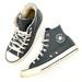 Converse Shoes | Converse Gray Leather Sherpa Lined Hi Top Chuck Taylor Sneakers Womens 8 Men’s 6 | Color: Gray | Size: 8