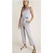 Anthropologie Pants & Jumpsuits | Anthropologie Saturday Sunday Xs Gray Blue Madeline Terry Pockets Jumpsuit | Color: Blue/Gray | Size: Xs