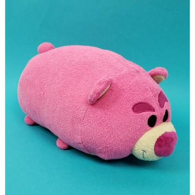 Disney Toys | Disney Toy Story Lotso Plush 11" Medium Tsum Tsum Pink Bear Stackable | Color: Pink | Size: Osbb