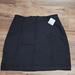 Free People Skirts | Free People Black Denim Skirt | Color: Black | Size: 8