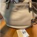 Michael Kors Bags | Michael Kors Cream/Beige Leather Shoulder Tote | Color: Cream/Tan | Size: 11x14