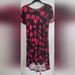 Lularoe Dresses | Lularoe Carly Floral Maxi Dress Euc | Color: Black/Red | Size: Xxs