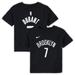 Infant Nike Kevin Durant Black Brooklyn Nets Name & Number T-Shirt