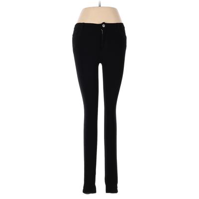 Nordstrom Jeggings - Mid/Reg Rise: Black Bottoms - Women's Size 12 - Black Wash