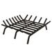 Master Flame Square Fire Pit Log Grate, Steel in Black | 11 H x 35 W in | Wayfair 33 SQ FP GRATE SS