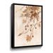 Winston Porter Boho Natural II Boho Natural II - Print on Canvas Canvas, Wood in Orange | 18 H x 24 W x 2 D in | Wayfair