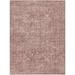 White 63 x 47 x 0.01 in Area Rug - Well Woven Asha Isolde Vintage Oriental Botanical Red Area Rug Polyester | 63 H x 47 W x 0.01 D in | Wayfair