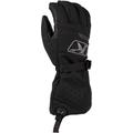 Klim PowerXross Gauntlet Snowmobile Gloves, black, Size M