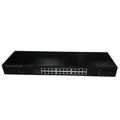 Longshine Switch 24x GE GSP9428 4X PoE+ 802.3af/at Retail - Switch - Power Over Ethernet, Lcs-GSP9428