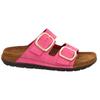 Pantolette ROHDE "Rodigo", Damen, Gr. 40, pink, Nubukleder, klassisch, Schuhe, Keilabsatz, Sommerschuh, Hausschuh mit komfortablem Softfußbett