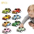 CHUANK Diecast Metal Pullback Cars | Friction-Powered Toy Cars for Kids | 8Pack Mini Car Set | Ages 3 and Older! Toddler Toys | Die Cast Metal Toy Cars