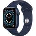 Pre-Owned Apple Watch Series 6 40mm GPS - Blue Aluminum Case - Navy Sport Band (2020) - Fair