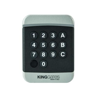 3-Kanal-Funktastatur mit numerischer Kombination und Hintergrundbeleuchtung - King Gates