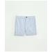 Brooks Brothers Boys Cotton Seersucker Shorts | Blue/Ivory | Size 10