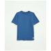Brooks Brothers Boys Short Sleeve Rashguard | Blue | Size 6