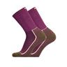 Socken UPHILLSPORT ""SAANA"" Gr. 35, lila Herren Socken im 2er-Pack mit Flextech-Struktur