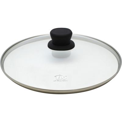 Deckel ELO - BASIC "Juwel", transparent, Ø:24cm, Glas, Deckel, Topfdeckel, aus hitzebeständigem Glas