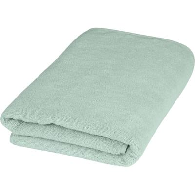 Duschtuch ROSS "Sensual 9000", grün (jade), B:75cm L:140cm, Frottier, Obermaterial: 100% Baumwolle, Handtücher (Packung), mit Aloe-Vera-Öl veredelt Image