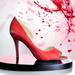 Nine West Shoes | Nine West Red Peep Toe Pumps Size 8.5 Women | Color: Red | Size: 8.5