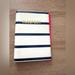 J. Crew Other | Jcrew Stripe Passport Holder Cover | Color: Blue/Orange/Red/White | Size: Os