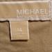 Michael Kors Dresses | Michael Michael Kors Tan Floral Laced Scoop Neck Dress W White Trim Size 14 | Color: Tan/White | Size: 14