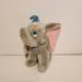 Disney Toys | 7 12 Vintage 1980s Walt Disney Dumbo Plush Stuffed Animal | Color: Blue/Gray | Size: 7 12 Inches