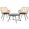 Blooma Apolima Multicolour Metal 2 Seater Table & Chair Set