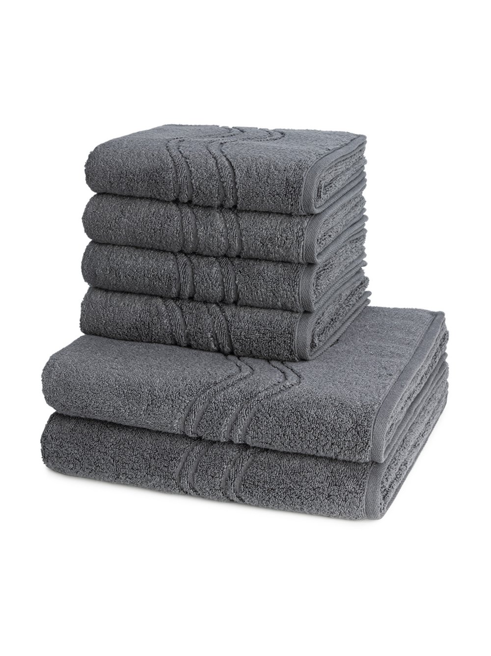 Ross Handtuchset 6-teilig Damen grau, ONE SIZE Image