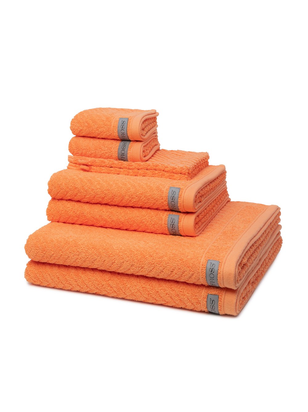 Ross Handtuchset 8-teilig Damen orange, ONE SIZE Image