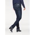 Regular-fit-Jeans PEPE JEANS "VENUS" Gr. 26, Länge 30, blau (h06 stretch ultra dark) Damen Jeans