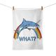 Unicorn Shark Funny Novelty Tea Towel