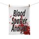 Blood Spatter Analyst Novelty Tea Towel