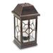 San Felipe Estate Solar Lantern - Antique Bronze