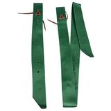 54AD Hilason Premium Single Nylon Cinch Tie Strap And Off Billet Set Green