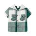 Long Sleeve Tees Kids Quick Dry T Shirt Kids Toddler Baby Boys Spring Summer Plaid Short Sleeve Hooded Tshirt Clothing