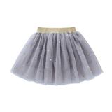 Baby Deals!Toddler Girl Clothes Clearance Baby Girls Dresses Clearance Sale Toddler Girls Cute Party Dance Solid Color Net Yarn Sequins Stars Tulle