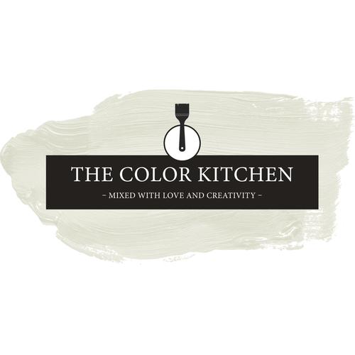 „A.S. CRÉATION Wand- und Deckenfarbe „“Seidenmatt Innenfarbe THE COLOR KITCHEN““ Farben für Wohnzimmer Schlafzimmer Flur Küche, versch. Cremetöne Gr. 5 l, beige (tck1008 shady sugar) Wandfarbe bunt“