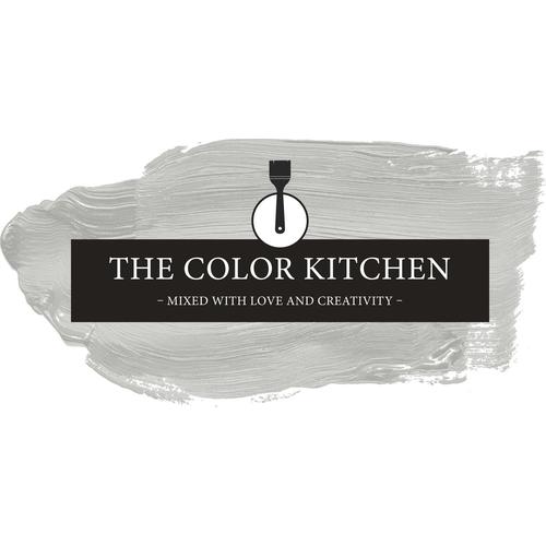 „A.S. CRÉATION Wand- und Deckenfarbe „“Seidenmatt Innenfarbe THE COLOR KITCHEN““ Farben für Wohnzimmer Schlafzimmer Flur Küche, versch. Grautöne Gr. 5 l, grau (tck1003 pure pitaya) Wandfarbe bunt“