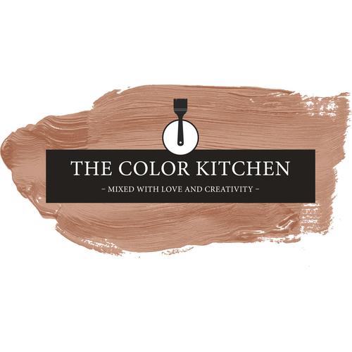 „A.S. CRÉATION Wand- und Deckenfarbe „“Seidenmatt Innenfarbe THE COLOR KITCHEN““ Farben für Wohnzimmer Schlafzimmer Flur Küche, versch. Orangetöne Gr. 2,5 l, orange (tck5012 ruddy rosehip) Wandfarbe bunt“