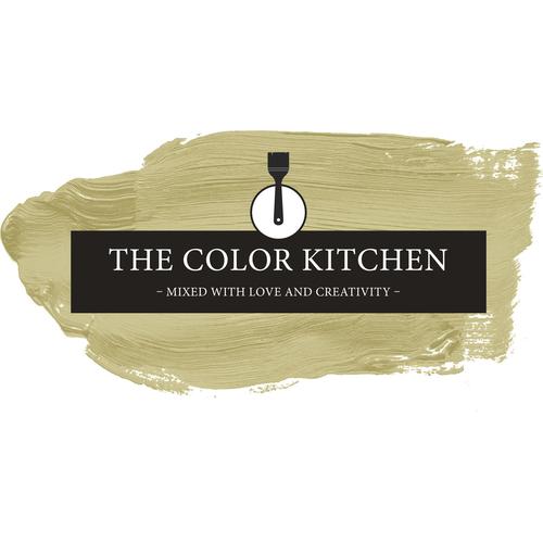 „A.S. CRÉATION Wand- und Deckenfarbe „“Seidenmatt Innenfarbe THE COLOR KITCHEN““ Farben für Wohnzimmer Schlafzimmer Flur Küche, versch. Grüntöne Gr. 2,5 l, grün (tck4011 hot peppers) Wandfarbe bunt“