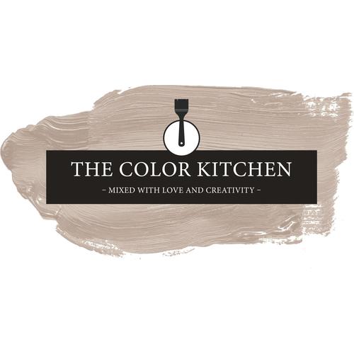 „A.S. CRÉATION Wand- und Deckenfarbe „“Seidenmatt Innenfarbe THE COLOR KITCHEN““ Farben für Wohnzimmer Schlafzimmer Flur Küche, versch. Beigetöne Gr. 5 l, beige (tck6017 chilled chai latte) Wandfarbe bunt“