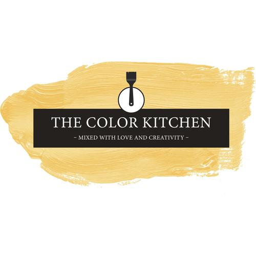 „A.S. CRÉATION Wand- und Deckenfarbe „“Seidenmatt Innenfarbe THE COLOR KITCHEN““ Farben für Wohnzimmer Schlafzimmer Flur Küche, versch. Gelbtöne Gr. 5 l, gelb (tck5003 mighty mango) Wandfarbe bunt“