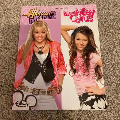 Disney Other | Hannah Montana Piano/Vocal/Guitar Song Book | Color: Tan | Size: Os