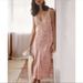 Anthropologie Dresses | Anthropologie The Cerise Pink Maxi Dress New | Color: Pink | Size: L