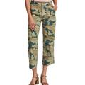 Free People Jeans | Free People- Nwt High Rise Remy Camo Crop Jeans | Color: Black/Green | Size: 29