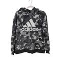 Adidas Shirts & Tops | Adidas Camo Hoodie Black Gray Jacket Top Pullover Size Youth X-Large | Color: Black/Gray | Size: Yxl Youth X-Large