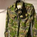 J. Crew Jackets & Coats | J.Crew Boyfriend Fatigue Jacket Camo Camouflage Jacket Style 06180 | Color: Green | Size: Xs